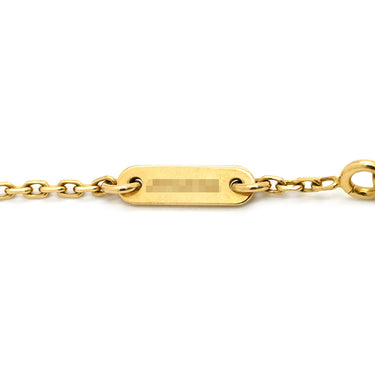 ヴァンクリーフアーペル Van Cleef & Arpels スウィート アルハンブラ VCARF68800 パールホワイト×イエローゴールド K18YG マザーオブパール ブレスレット K18 18金 パール