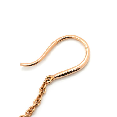 ティファニー Tiffany & Co ハードウェア ボールフック ローズゴールド K18PG ピアス ピンクゴールド T＆Co. Au750 750 チェーン