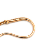 ティファニー Tiffany & Co ハードウェア ボールフック ローズゴールド K18PG ピアス ピンクゴールド T＆Co. Au750 750 チェーン