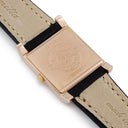 腕時計 ロンジン LONGINES 1926 L5.673.8 クオーツ メンズ レディース K18PG無垢 ブラック スクエア 角型 アラビア スモールセコンド