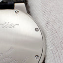 腕時計 カルティエ Cartier バロンブルー ドゥ カルティエ WSBB0030 自動巻き レディース シルバー 青針 ローマン ギョーシェ