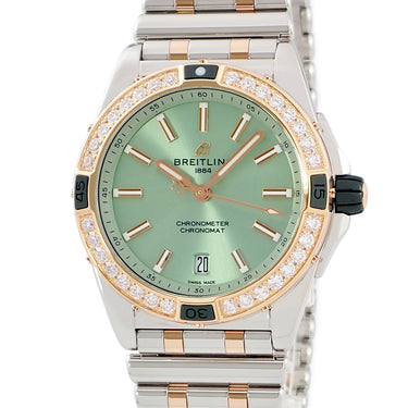腕時計 ブライトリング BREITLING スーパークロノマット オートマチック 38 U17356 U17356531L1U1 自動巻き メンズ K18RG×SS 純正ダイヤ