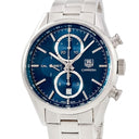 腕時計 タグホイヤー TAG Heuer カレラ キャリバー1887 クロノグラフ CAR2115.BA0724 自動巻き メンズ ブルー デイト スモールセコンド