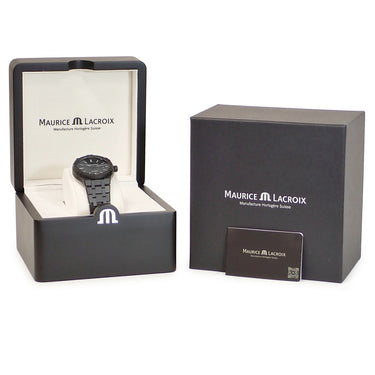 腕時計 モーリスラクロア Maurice Lacroix アイコン オートマティック セラミック 42mm AI6008-CRM22-330-2 自動巻き メンズ 未使用 黒