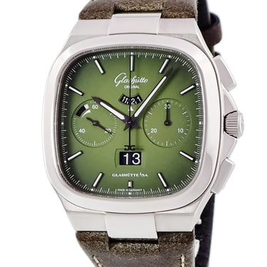 腕時計 グラスヒュッテ オリジナル GLASHUTTE ORIGINAL セブンティーズ クロノグラフ パノラマデイト 1-37-02-09-02-62 自動巻き メンズ