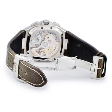 腕時計 グラスヒュッテ オリジナル GLASHUTTE ORIGINAL セブンティーズ クロノグラフ パノラマデイト 1-37-02-09-02-62 自動巻き メンズ