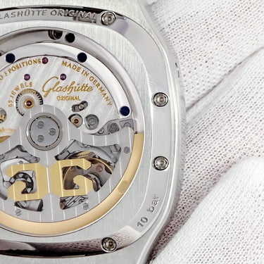 腕時計 グラスヒュッテ オリジナル GLASHUTTE ORIGINAL セブンティーズ クロノグラフ パノラマデイト 1-37-02-09-02-62 自動巻き メンズ