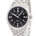 腕時計 IWC IWC パイロットウォッチ マーク15 IW325307 自動巻き メンズ ブラック 黒 デイト アラビア バー マークXV