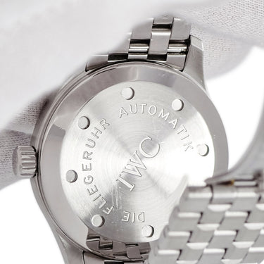 腕時計 IWC IWC パイロットウォッチ マーク15 IW325307 自動巻き メンズ ブラック 黒 デイト アラビア バー マークXV