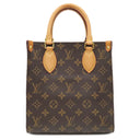 ルイヴィトン LOUIS VUITTON サックプラ BB M45847 モノグラム モノグラムキャンバス 2WAYバッグ ゴールド金具 茶 ショルダー ミニトート