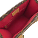 ルイヴィトン LOUIS VUITTON サックプラ BB M45847 モノグラム モノグラムキャンバス 2WAYバッグ ゴールド金具 茶 ショルダー ミニトート