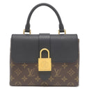 ルイヴィトン LOUIS VUITTON ロッキー BB M44141 モノグラム×ノワール モノグラムキャンバス スムースレザー 2WAYバッグ ゴールド金具 黒 茶 斜め掛け