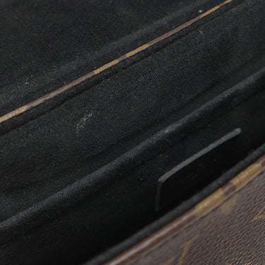 ルイヴィトン LOUIS VUITTON ロッキー BB M44141 モノグラム×ノワール モノグラムキャンバス スムースレザー 2WAYバッグ ゴールド金具 黒 茶 斜め掛け