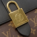 ルイヴィトン LOUIS VUITTON ロッキー BB M44141 モノグラム×ノワール モノグラムキャンバス スムースレザー 2WAYバッグ ゴールド金具 黒 茶 斜め掛け