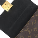 ルイヴィトン LOUIS VUITTON ロッキー BB M44141 モノグラム×ノワール モノグラムキャンバス スムースレザー 2WAYバッグ ゴールド金具 黒 茶 斜め掛け