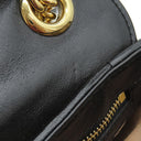 グッチ GUCCI GGマーモント キルティングバッグ 443497 ベージュ GGキャンバス レザー ショルダーバッグ ゴールド金具 チェーンショルダー