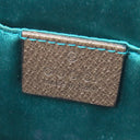 グッチ GUCCI GGショルダーバッグ 499621 ベージュ×エボニー GGスプリームキャンバス レザー ショルダーバッグ ゴールド金具 茶 シェリーライン