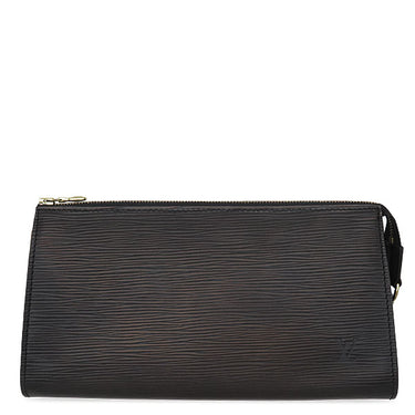 ルイヴィトン LOUIS VUITTON ポシェット アクセソワール M52942 ブラック エピレザー アクセサリーポーチ ゴールド金具 黒 ハンドバッグ ミニバッグ
