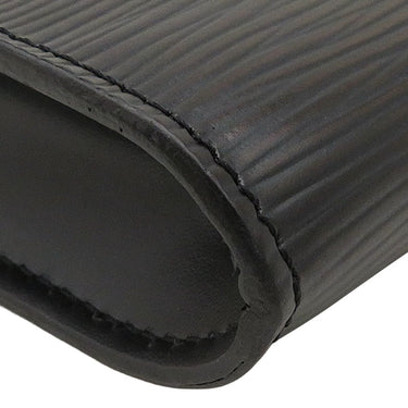 ルイヴィトン LOUIS VUITTON ポシェット アクセソワール M52942 ブラック エピレザー アクセサリーポーチ ゴールド金具 黒 ハンドバッグ ミニバッグ