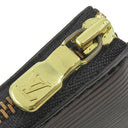 ルイヴィトン LOUIS VUITTON ポシェット アクセソワール M52942 ブラック エピレザー アクセサリーポーチ ゴールド金具 黒 ハンドバッグ ミニバッグ