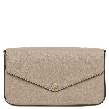ルイヴィトン LOUIS VUITTON ポシェット フェリシー M82609 トゥルトレール モノグラムアンプラント チェーンウォレット ゴールド金具 ショルダー