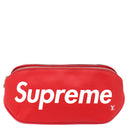 ルイヴィトン LOUIS VUITTON シュプリーム×ルイヴィトン バムバッグ M53418 レッド エピレザー ボディバッグ シルバー金具 Supremeコラボ