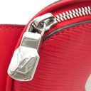 ルイヴィトン LOUIS VUITTON シュプリーム×ルイヴィトン バムバッグ M53418 レッド エピレザー ボディバッグ シルバー金具 Supremeコラボ