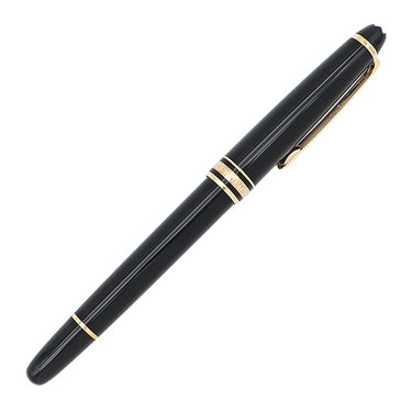 モンブラン Montblanc マイスターシュテュック ローラーボール Pix ブラック×ゴールド GP プレシャスレジン ボールペン インク切れ