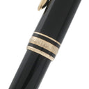 モンブラン Montblanc マイスターシュテュック ローラーボール Pix ブラック×ゴールド GP プレシャスレジン ボールペン インク切れ