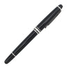 モンブラン Montblanc マイスターシュテュック ローラーボール プラチナ Pix ブラック×シルバー メタル プレシャスレジン ボールペン インク切れ