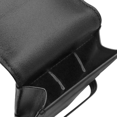 モンブラン Montblanc マイスターシュテュック 3本用 ペンポーチ ブラック レザー ペンケース シルバー金具 ホワイトスター ペン入れ 3本 3本差し