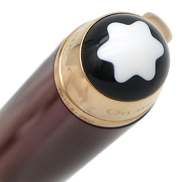 モンブラン Montblanc マイスターシュテュック クラシック 星の王子さま ボルドー×ゴールド GP プレシャスレジン ボールペン 黒インク 筆記確認済み