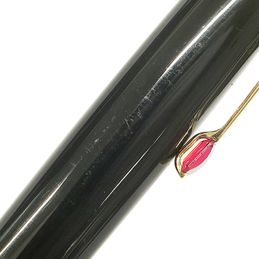 モンブラン Montblanc ボエム ルージュ メカニカルペンシル 0.9mm ブラック×ゴールド GP プレシャスレジン レッドジェムストーン 文具 シャープペンシル シャーペン ツイスト式