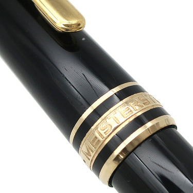 モンブラン Montblanc マイスターシュテュック ゴールド クラシック 132453 ブラック×ゴールド GP プレシャスレジン ボールペン 筆記確認済 黒インク