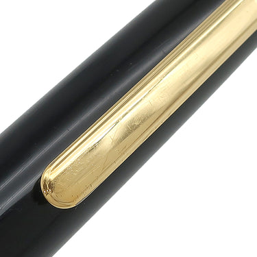 モンブラン Montblanc マイスターシュテュック ゴールド クラシック 132453 ブラック×ゴールド GP プレシャスレジン ボールペン 筆記確認済 黒インク