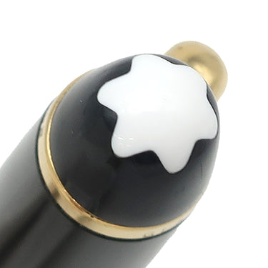 モンブラン Montblanc マイスターシュテュック ゴールド クラシック 132453 ブラック×ゴールド GP プレシャスレジン ボールペン 筆記確認済 黒インク
