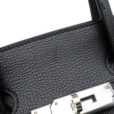 エルメス HERMES バーキン35 ブラック ヴァッシュリエジェ ハンドバッグ シルバー金具 黒