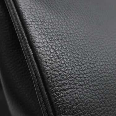 エルメス HERMES バーキン35 ブラック ヴァッシュリエジェ ハンドバッグ シルバー金具 黒