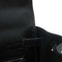 エルメス HERMES ケリー25 内縫い ブラック ヴォースイフト 2WAYバッグ ゴールド金具 黒