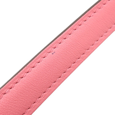 エルメス HERMES ケリー25 内縫い ローズエテ ヴォースイフト 2WAYバッグ シルバー金具 ハンドバッグ ショルダー