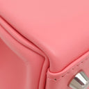 エルメス HERMES ケリー25 内縫い ローズエテ ヴォースイフト 2WAYバッグ シルバー金具 ハンドバッグ ショルダー