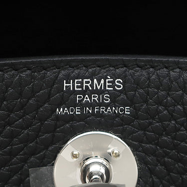 エルメス HERMES リンディ2 ミニ 20 ブラック トリヨンクレマンス ショルダーバッグ シルバー金具 新品 未使用 黒 2026年製