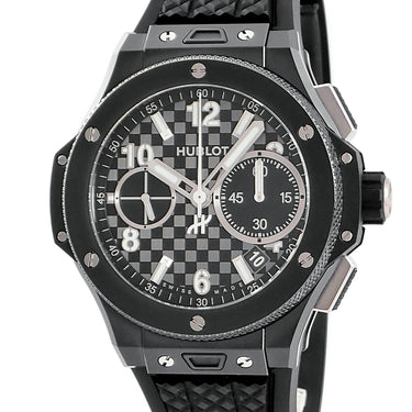 腕時計 ウブロ HUBLOT ビッグバン オリジナル ブラックマジック 431.CI.1370.RX 自動巻き メンズ 新品同様 クロノグラフ セラミック