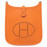 エルメス HERMES エヴリン TPM 16 ロング オレンジ トリヨンクレマンス ショルダーバッグ シルバー金具 エブリン 2025年製