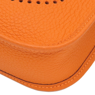 エルメス HERMES エヴリン TPM 16 ロング オレンジ トリヨンクレマンス ショルダーバッグ シルバー金具 エブリン 2025年製