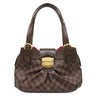ルイヴィトン LOUIS VUITTON システィナ PM N41542 ダミエ ダミエキャンバス ハンドバッグ ゴールド金具 茶 肩掛け
