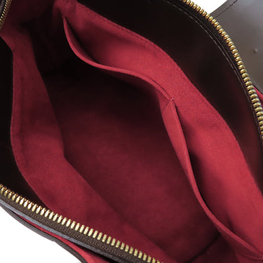 ルイヴィトン LOUIS VUITTON システィナ PM N41542 ダミエ ダミエキャンバス ハンドバッグ ゴールド金具 茶 肩掛け