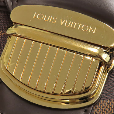 ルイヴィトン LOUIS VUITTON システィナ PM N41542 ダミエ ダミエキャンバス ハンドバッグ ゴールド金具 茶 肩掛け