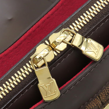 ルイヴィトン LOUIS VUITTON システィナ PM N41542 ダミエ ダミエキャンバス ハンドバッグ ゴールド金具 茶 肩掛け
