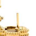ヴァンクリーフアーペル Van Cleef & Arpels マジックアルハンブラ 2モチーフ VCARN5JR00 レッド×ブラウン×イエローゴールド K18YG カーネリアン タイガーズアイ ピアス 18K YG カーネリアン タイガーズアイ
